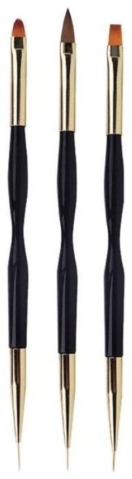 Nail Art Brush кисть 54209 синтетика 3 шт