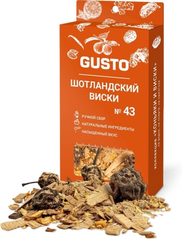Gusto Шотландский виски набор для приготовления настойки 30 г