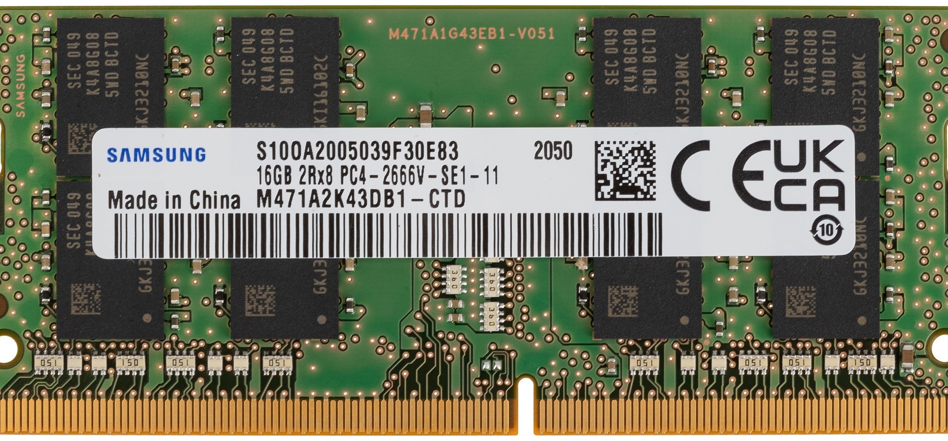 Оперативная память Samsung M471A2K43DB1-CTD 16GB