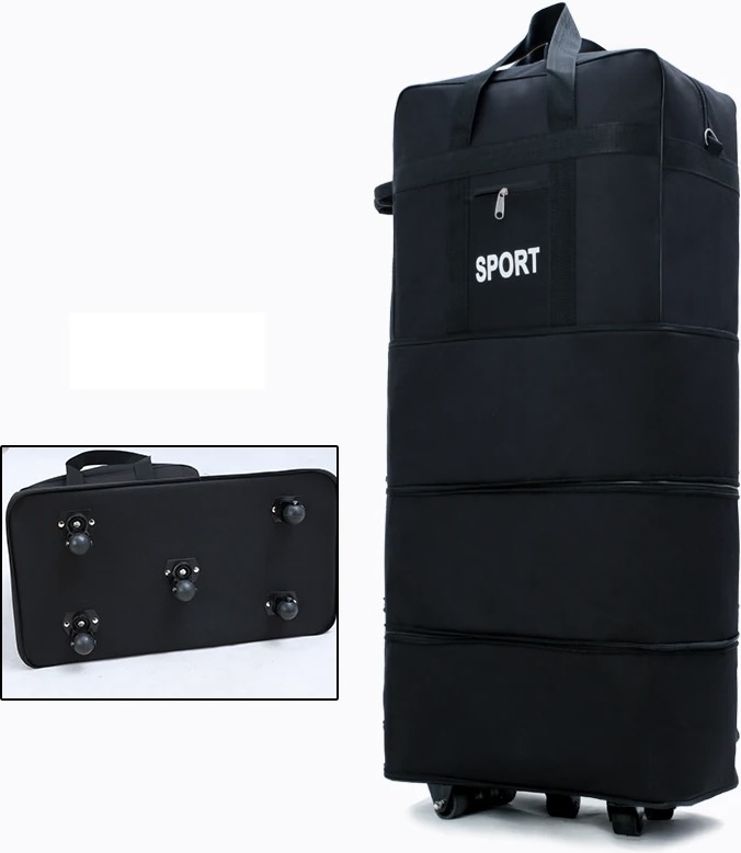 Сумка SPORT оксфорд черный 110 л