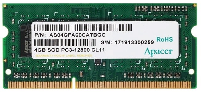 Оперативная память Apacer DS.04G2K.KAM 4Gb