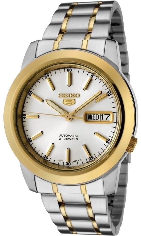 Механические Seiko SNKE54K1-Gold сталь
