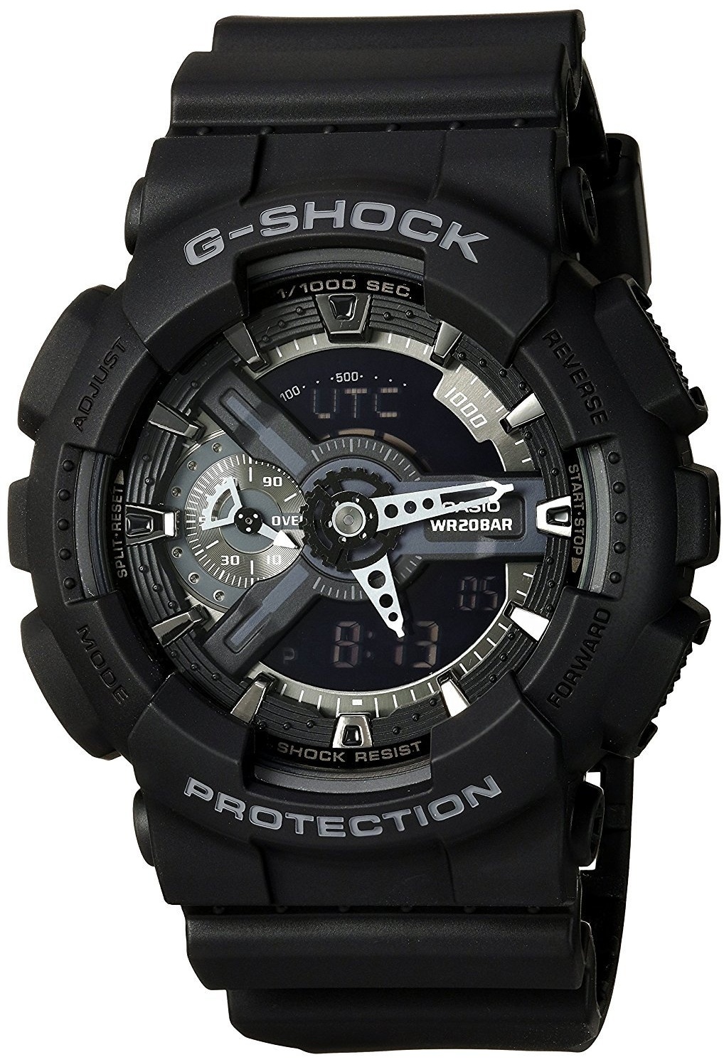 Кварцевые CASIO G-Shock GA-110-1B пластик