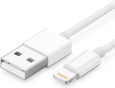 Кабель Inkax USB 2.0 (M), Lightning (M), 1 м, белый