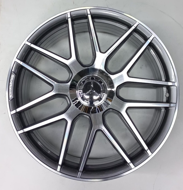 Wheels 5318 10x22/5x130 D84.1 ET30 серый, серебристый
