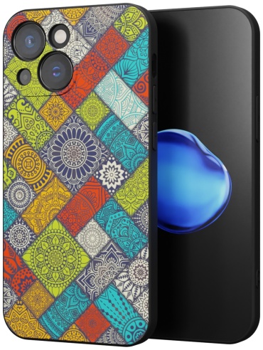 Чехол Mcover для Apple iPhone 15 рисунок