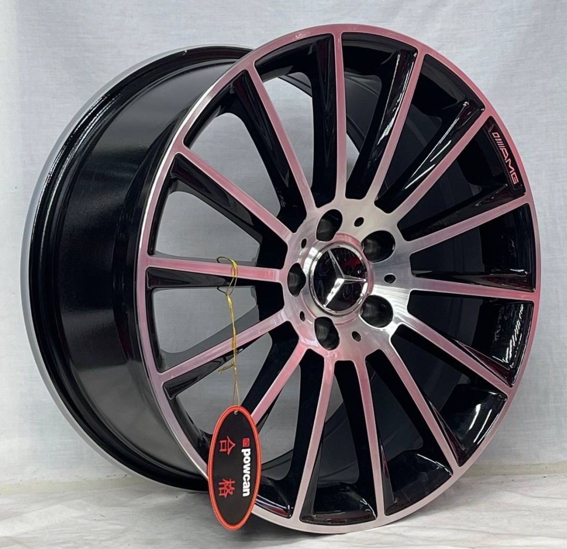 Bai Wheels 836 8.5x18/5x112 D66.1 ET35 4 диска черный, серебристый