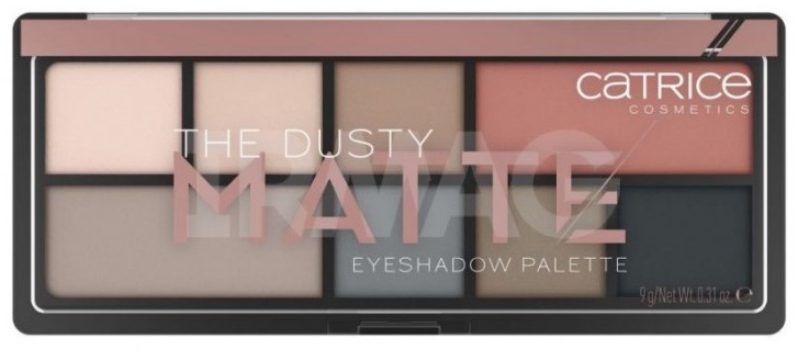 Catrice тени прессованные The Dusty Matte Eyeshadow Palette The Dusty