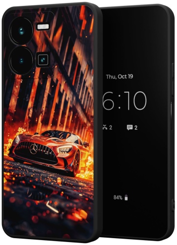 Чехол Mcover для Vivo Y35 рисунок