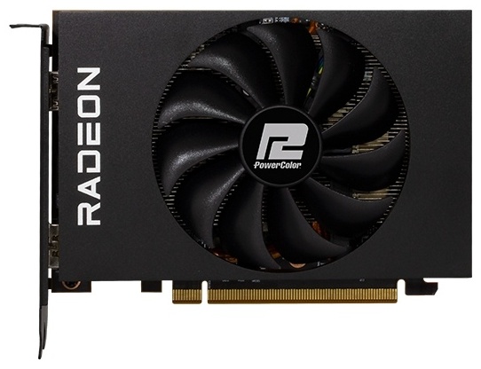 Видеокарта PowerColor AMD Radeon RX 6500 XT ITX AXRX 6500XT 4GBD6-DH 4 ГБ