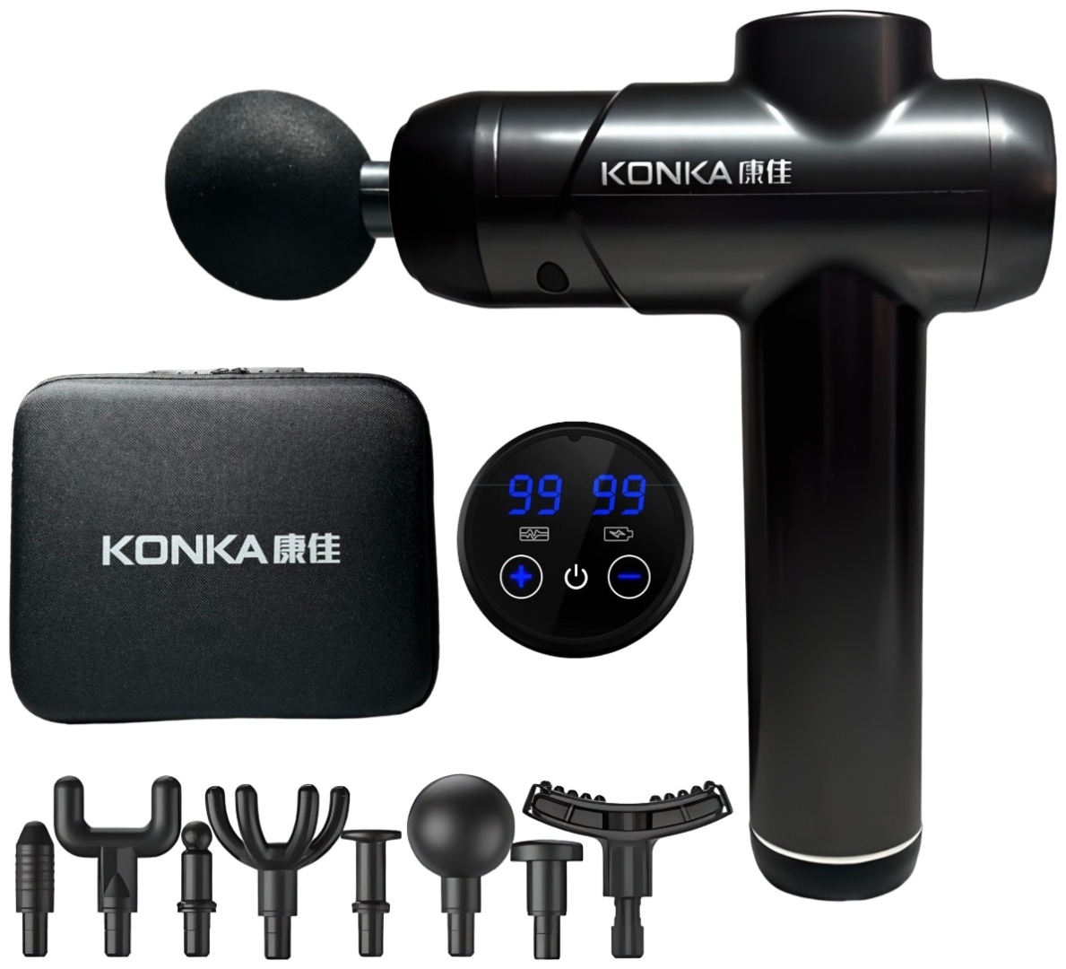 Купить Массажер Konka 8808 ручной перкуссионный в Алматы – Магазин на ...