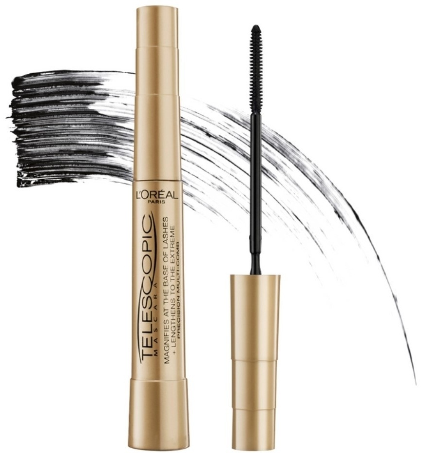 Тушь для ресниц Loreal Paris Telescopic удлиняющая черный