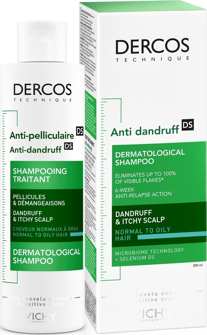 Купить Vichy Dercos Anti-Pelliculaire Anti-Dandruff for Normal To Oily ...