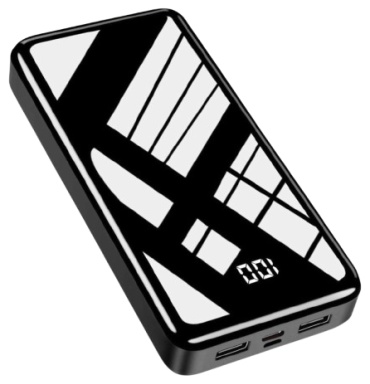 Внешний аккумулятор PC3 27000 мАч черный