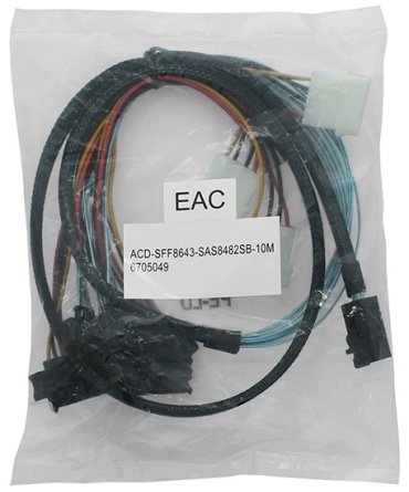 Кабель ACD mini SAS HD - mini SAS HD 1 м ACD-SFF8643-SAS8482SB-10M