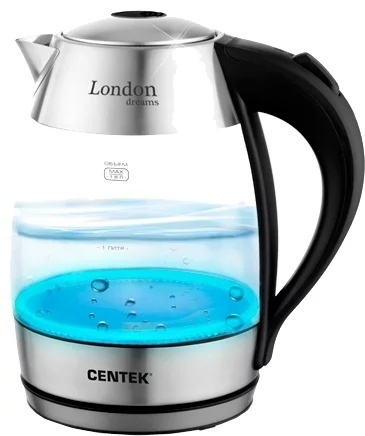 Электрочайник CENTEK CT-0059 серебристый