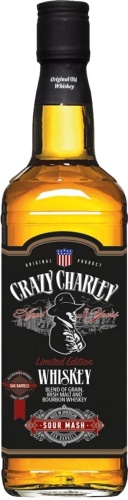 Виски Crazy Charley купажированный 40% 0.7 л