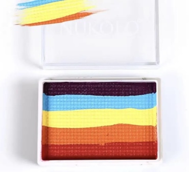 Аквагрим Сплит-Кейк AC 25g Classic Rainbow Strip 1 шт.