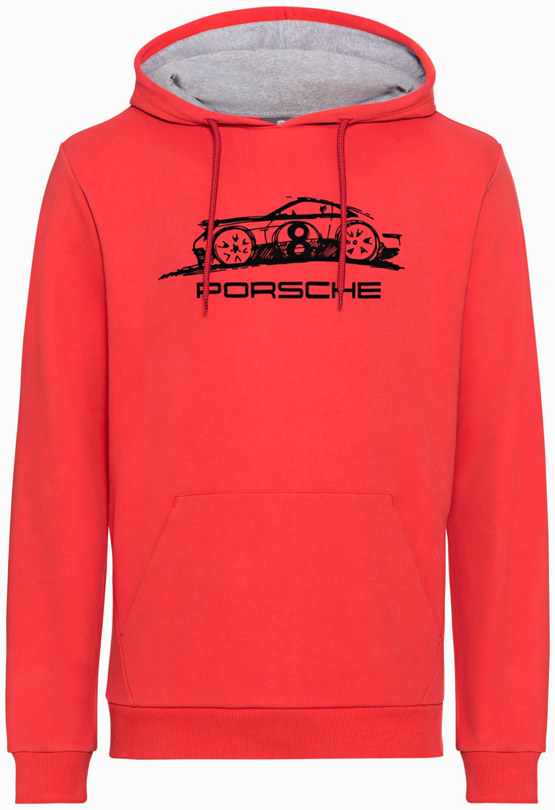 Толстовка Porsche оранжевый