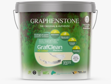 Graphenstone водоэмульсионная GrafClean для стен и потолков 15 л, белый цвет