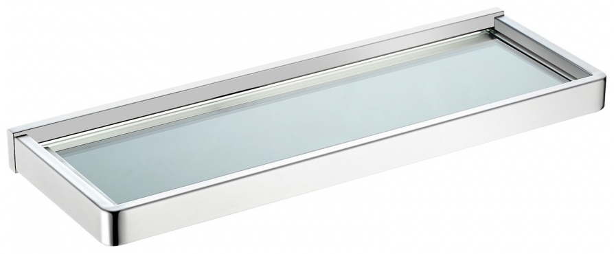 Abber полка Westen AA1759 1 шт, стекло, нержавеющая сталь
