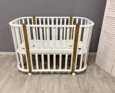 QAZAQ BESIK Nuvola Viola Антел Кроватка 5 в 1