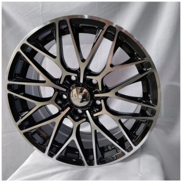 SSM 550 7.5x17/5x114.3 D67.1 ET35 4 диска черный, серебристый