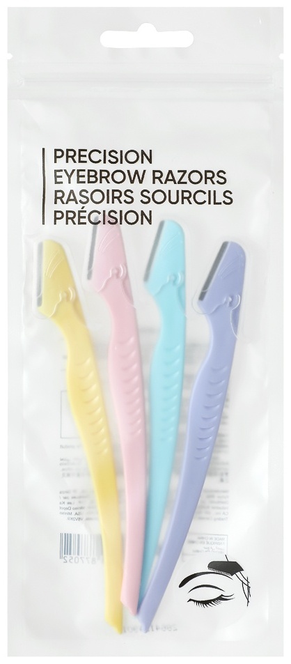 Miniso Eyebrow Razors бритвенный станок 4 шт