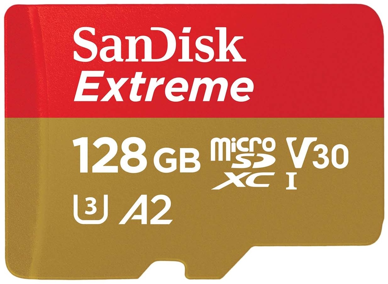 Карта памяти SanDisk Extreme SDSQXA1-128G-GN6AA 128GB