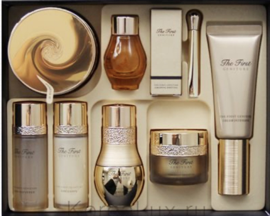 O HUI The First Geniture Cream Intensive 7 Set набор по уходу за лицом для женщин