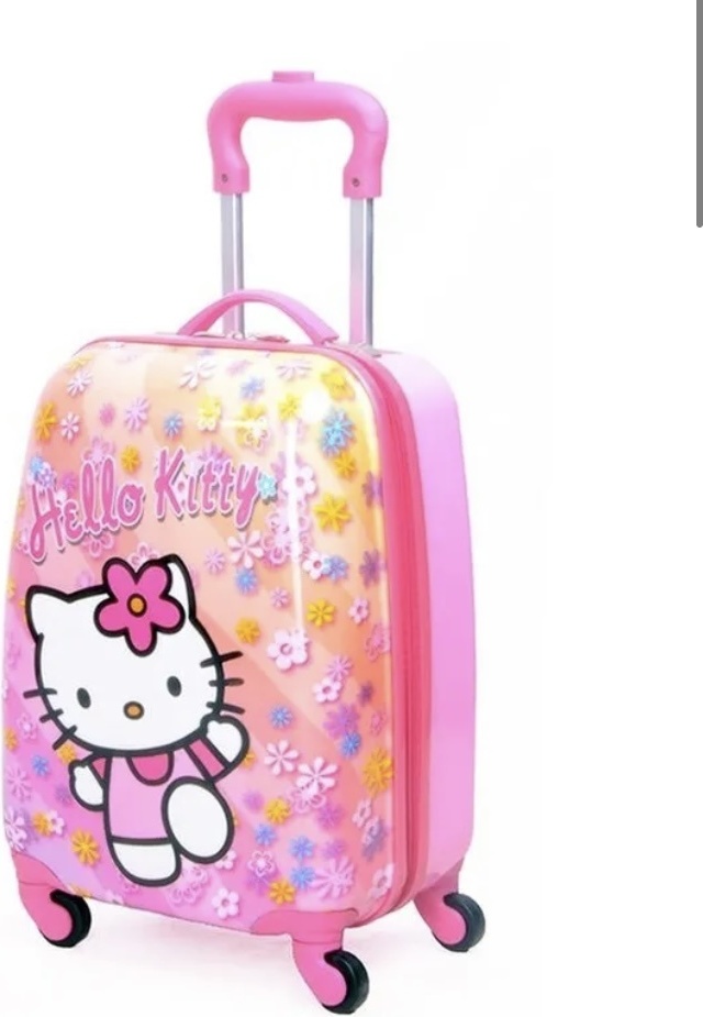 Купить Чемодан Hello kitty пластик 33 л розовый, мультиколор в Алматы ...