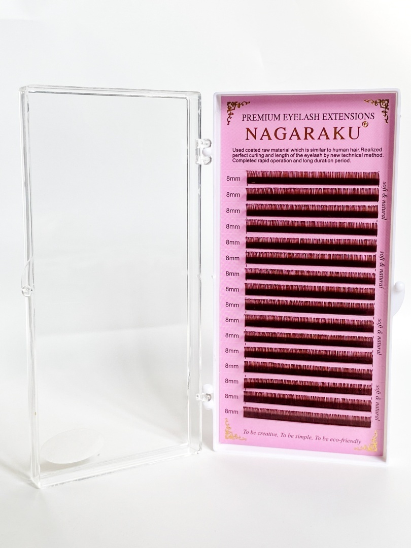 NAGARAKU единичные D 0.07 мм коричневый 9 мм