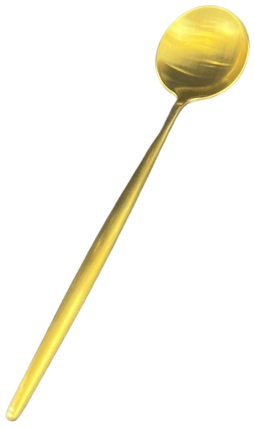 Ложка Yiwumart 1 шт, золотистый 9300928