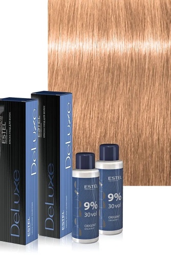 ESTEL PROFESSIONAL DeLuxe набор с оксигеном 10/45 крем-краска 240 мл
