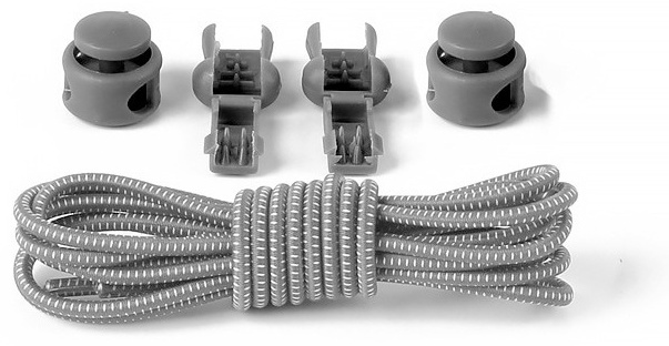 SHOELACES SHL-2606 серый 100 см