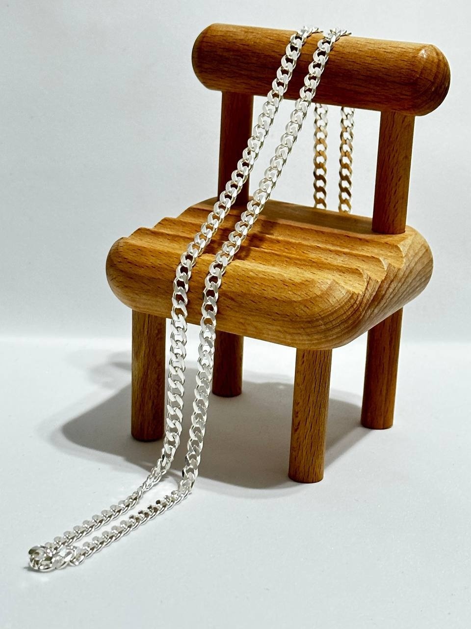 Splendore Collection SilverAierke261 длина 50 см, вес 17 г серебро, плетение панцирное