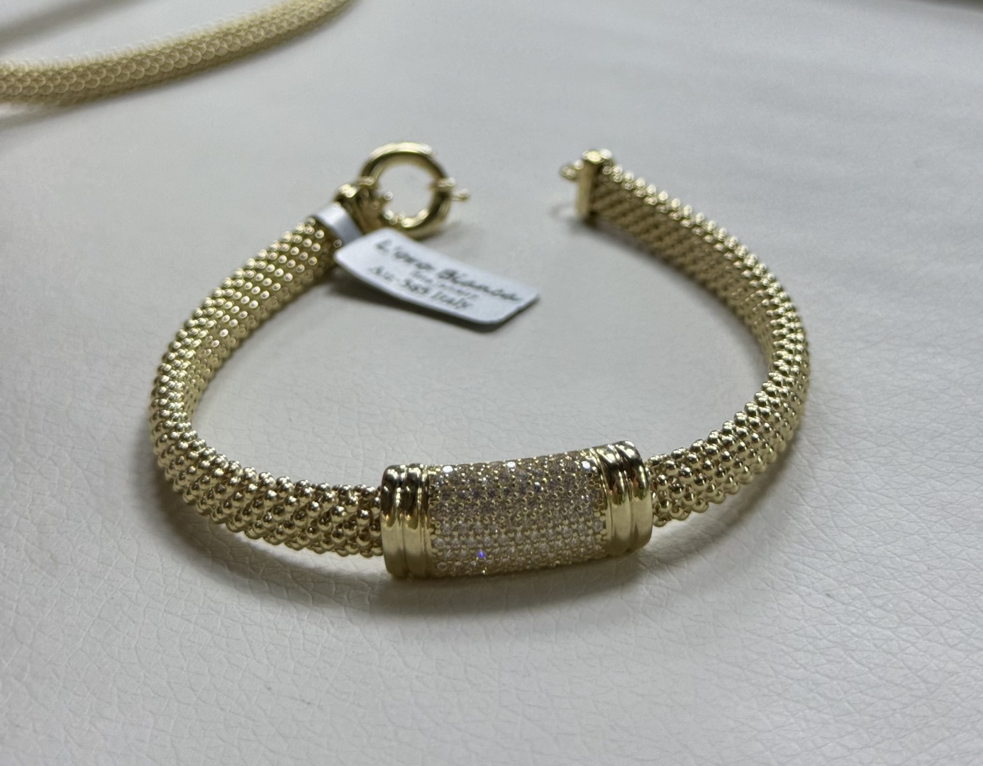 Splendore Collection SPL2024600 длина 20 см, вес 14.7 г золото, плетение фантазийное