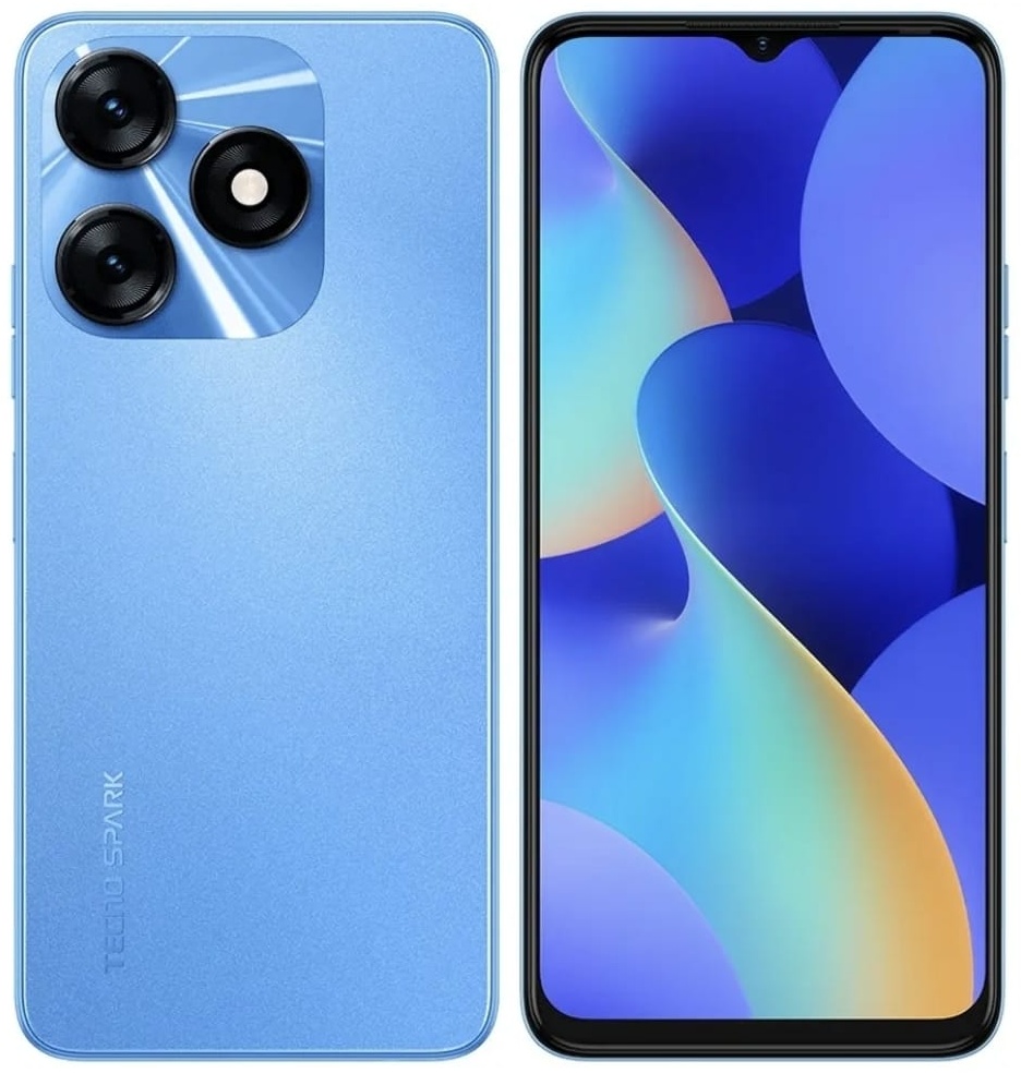 Купить Смартфон TECNO Spark 10 8 ГБ/128 ГБ голубой в Алматы – Магазин ...