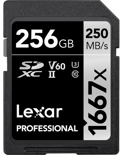 Карта памяти Lexar LSD256CRBCN1667 256 Гб