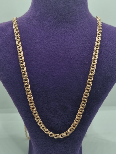 Zhanar Gold ZHA84_300 длина 55 см, вес 4.26 г золото, плетение бисмарк