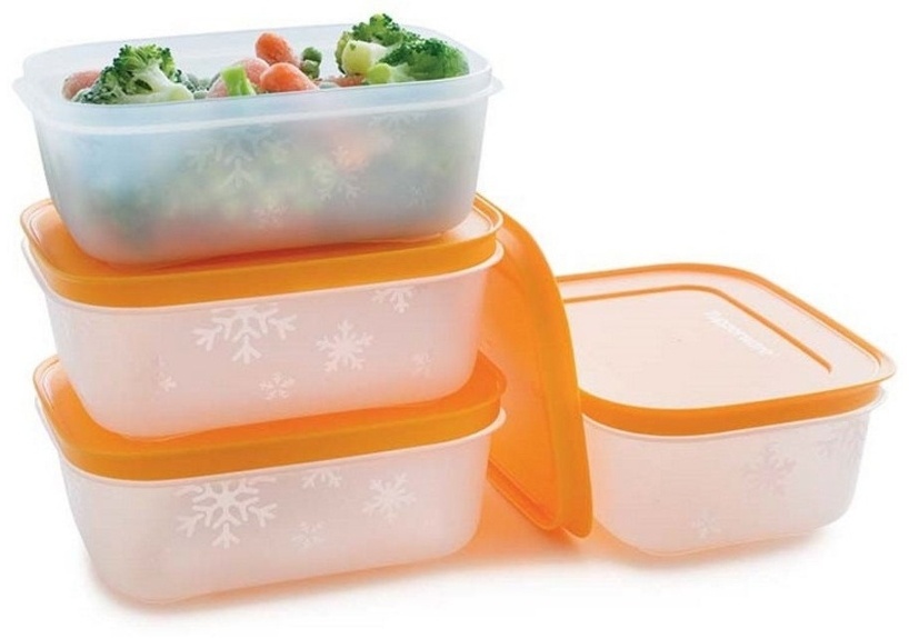 Tupperware набор контейнеров Е08 4 шт, пластик