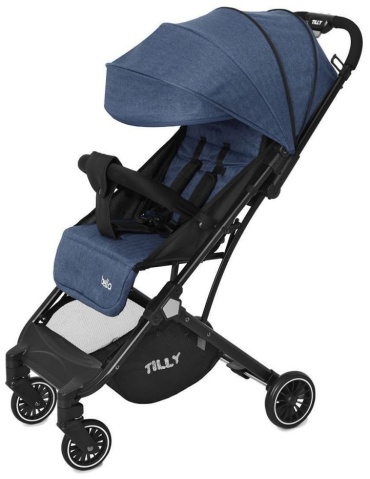 Коляска прогулочная Tilly Bella T-163, синий