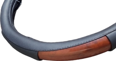 WITAS оплетка на руль W156202 L черный, коричневый