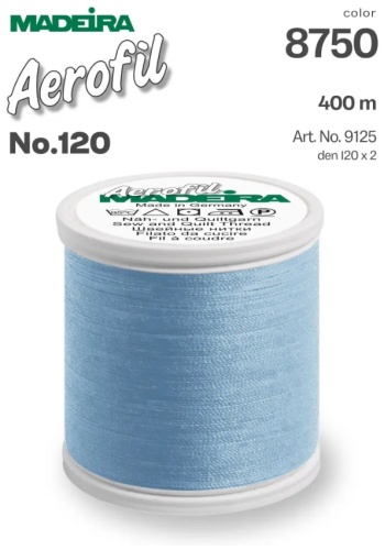 Нить универсальная Madeira Aerofil №120 400 м 9125-8750