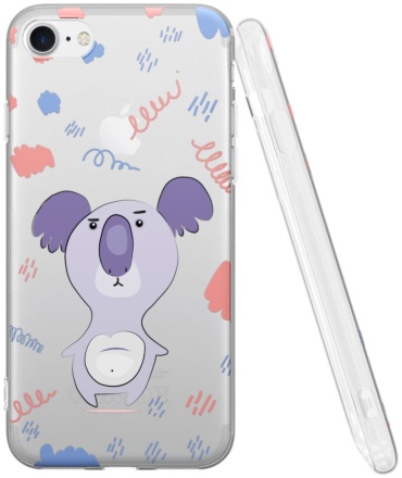 Чехол Mcover для Apple iPhone 7, iPhone 8, iPhone SE (2020) рисунок