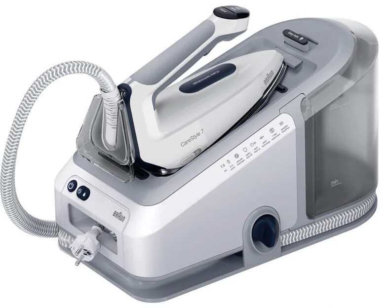 Парогенератор Braun CareStyle 7 IS7262GY белый, серый