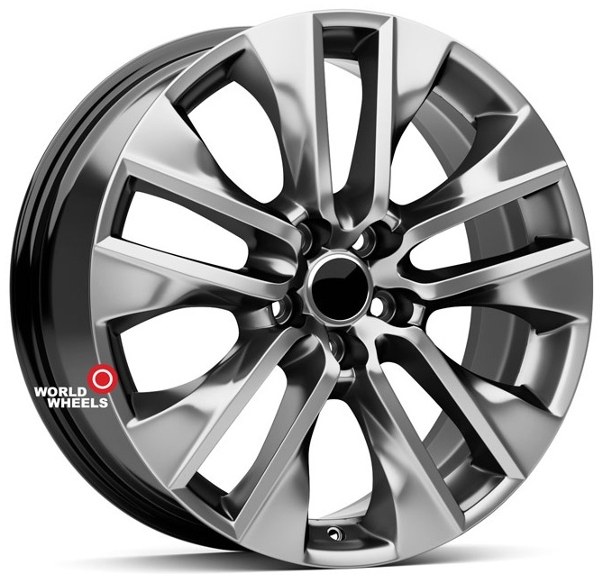 WorldWheels 325 7.5x19/5x114.3 D60.1 ET40 4 диска черный