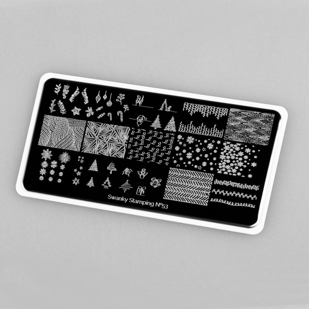 Swanky Stamping Пластина для стемпинга 053
