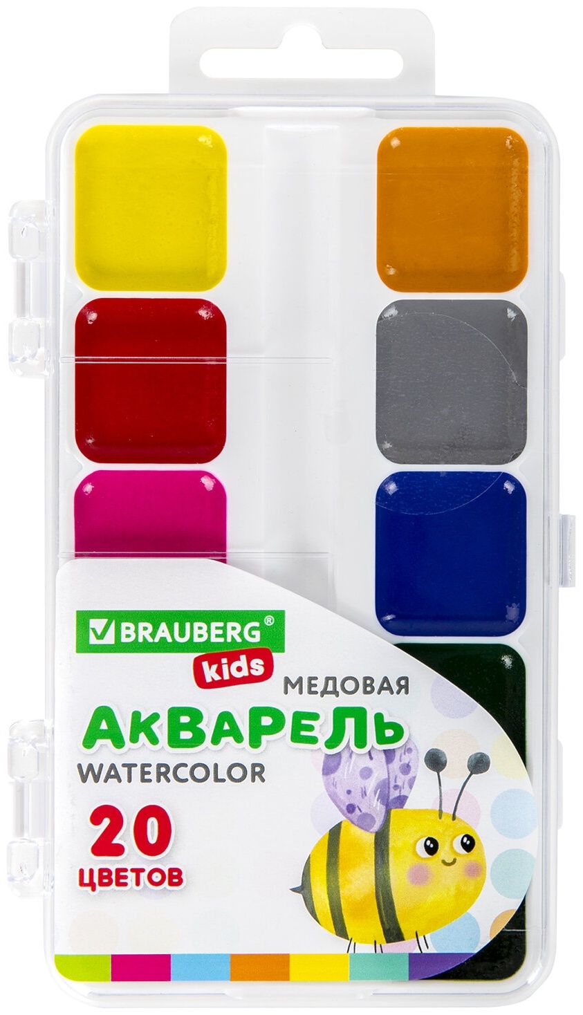 Купить Краски Brauberg 192283 4 мл x 20 в кредит в Алматы – Kaspi Магазин