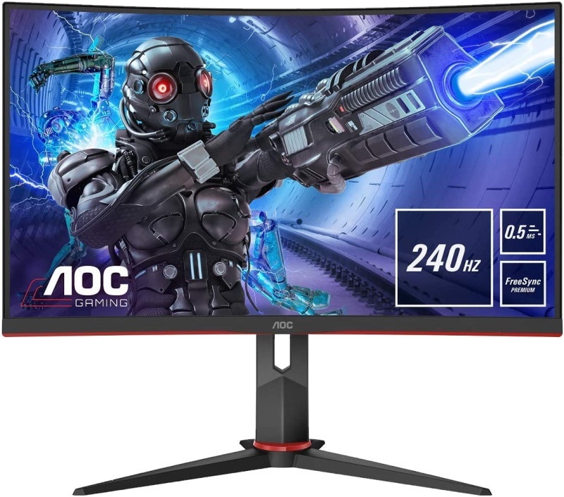 Монитор 27" AOC C27G2ZE/BK черный